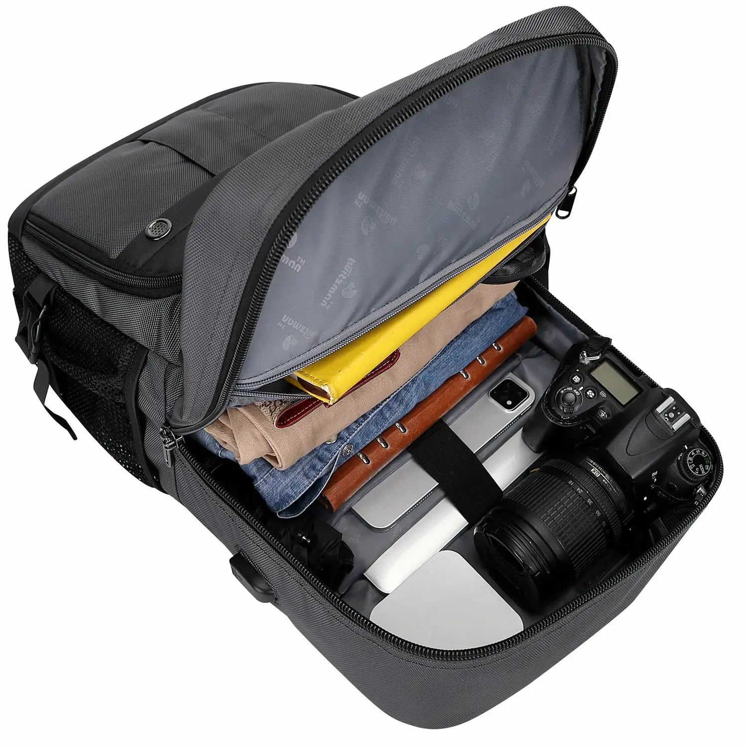 laptop travel backpack business carry on pack #color_grey