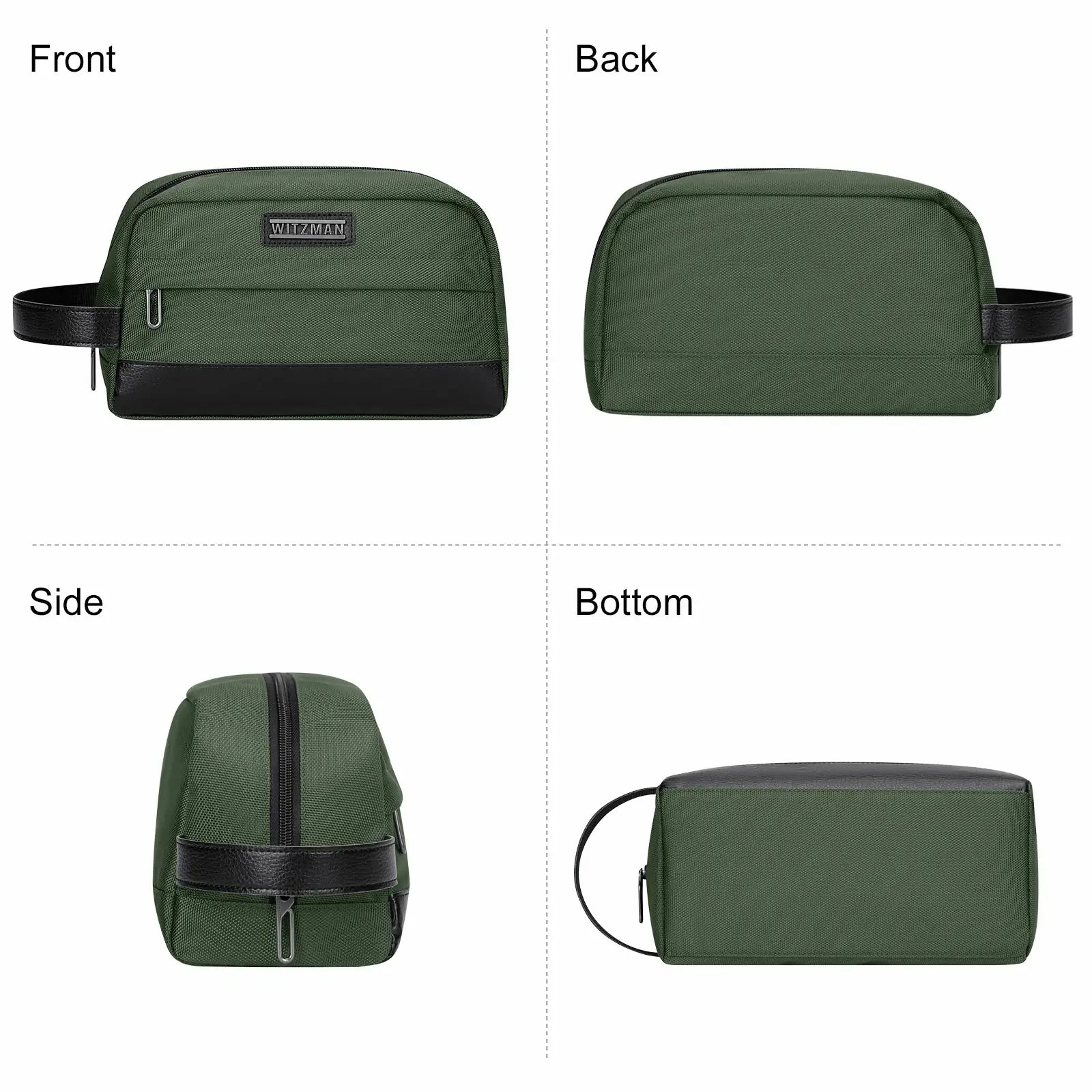 B692 Travel Bathroom Bag Toiletry Bag Shaving Bag Cosmetic bag #color_green