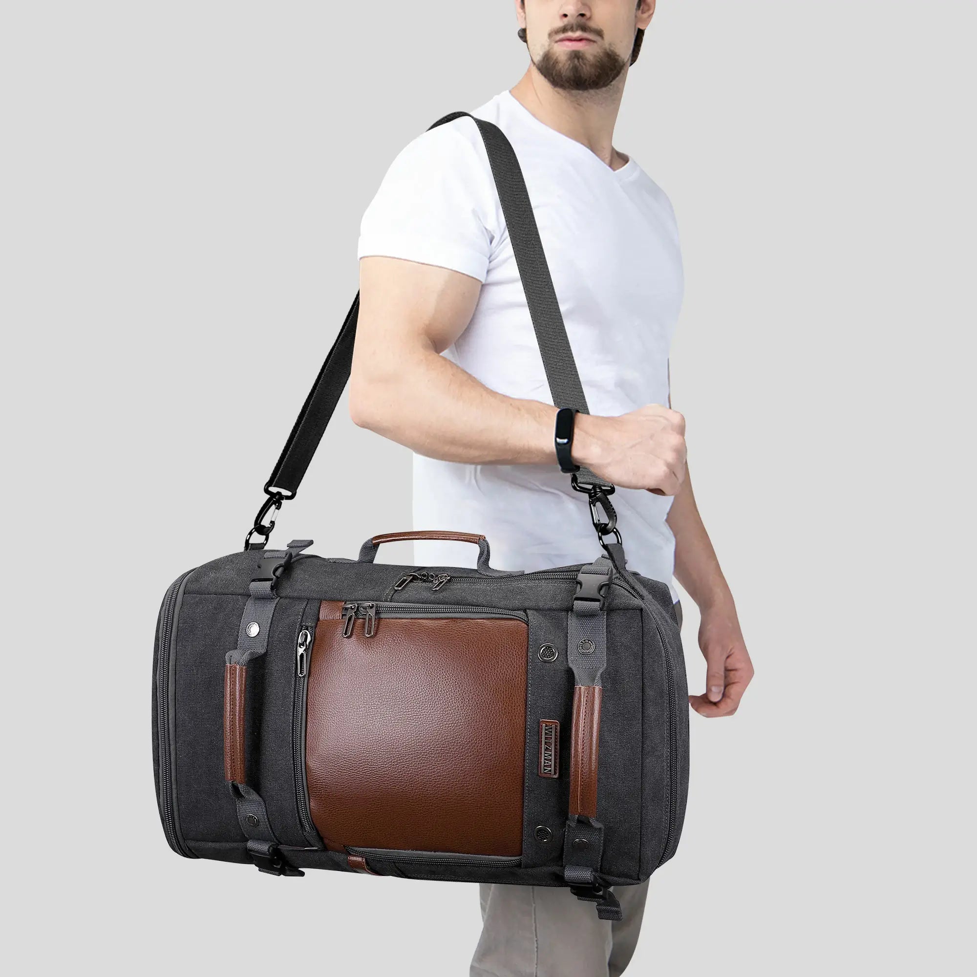 Travel Luggage Canvas Backpack for Men 22.5 inch A2021-2