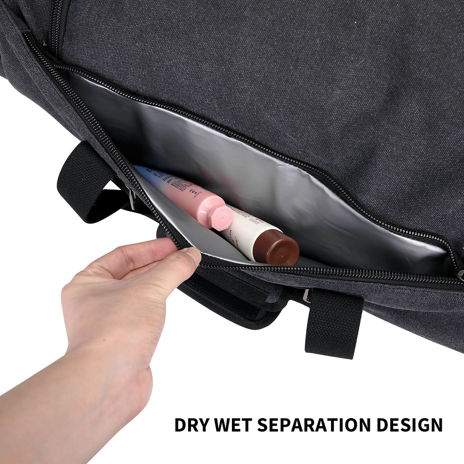 Canvas Large Travel Duffel Bags Tote Bag A8006