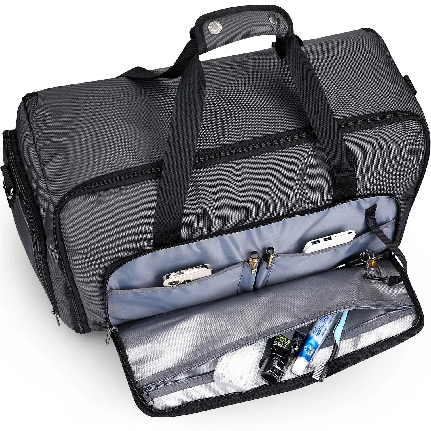 Men Garment Duffle Bag with Suit Compartment for Travel Weekend Bag B725