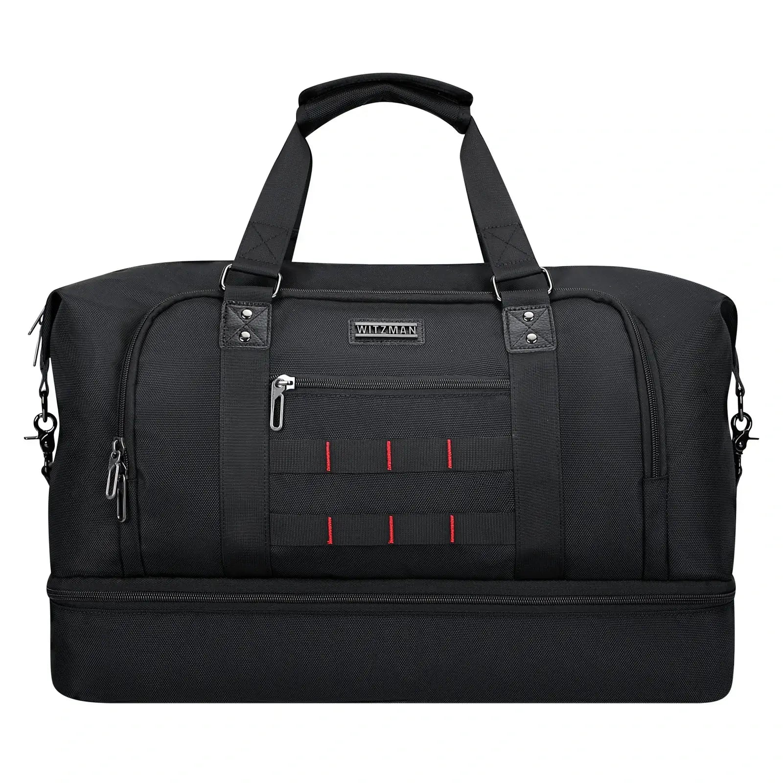 Travel Duffle Bags for Men Weekender Bags With Toiletry Bag Sets black