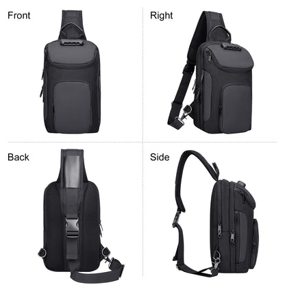 Nylon Sling Bag Crossbody Bags Men