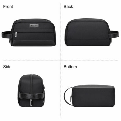 B692 Black Travel Bathroom Bag Toiletry Bag Shaving Bag Cosmetic bag