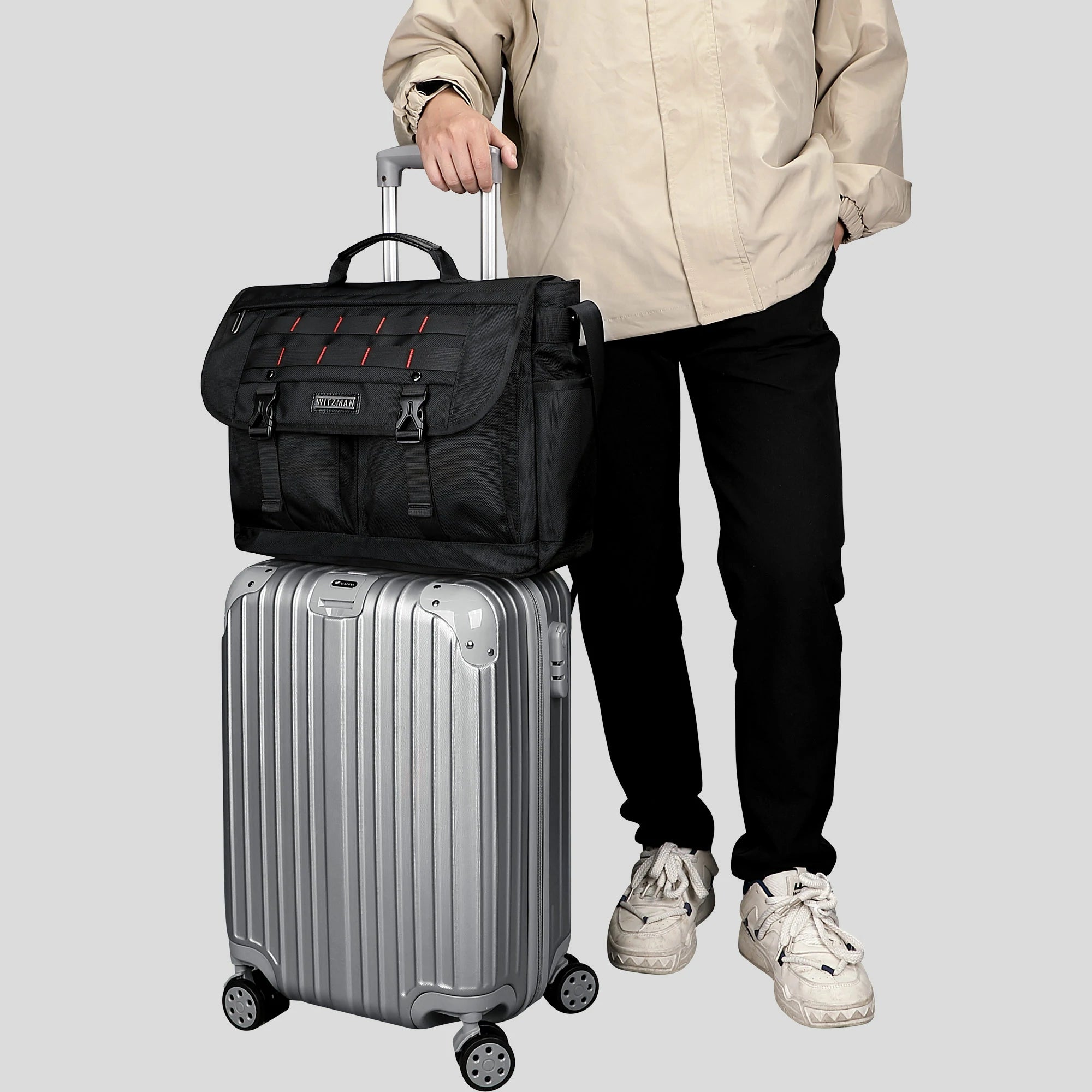 Messenger Bag Crossbody Large Lightweight Satchel Bag B701