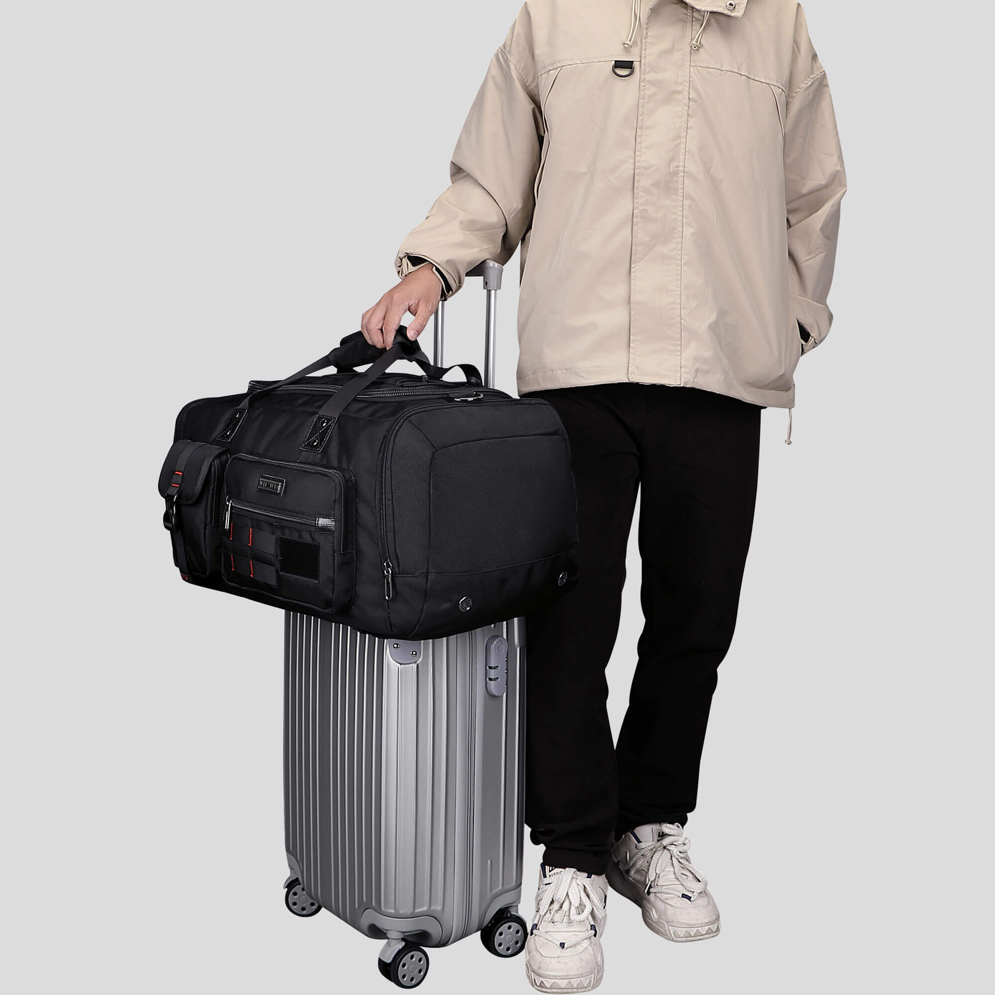 Large Travel Duffel Bags With Shoe Compartment Tote Bag B693