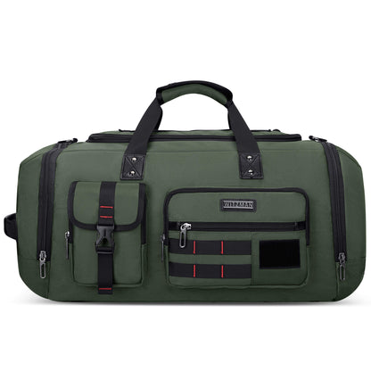 witzman b693 nylon duffel bag 
 color_green