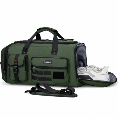 witzman b693 nylon duffel bag 
 color_green