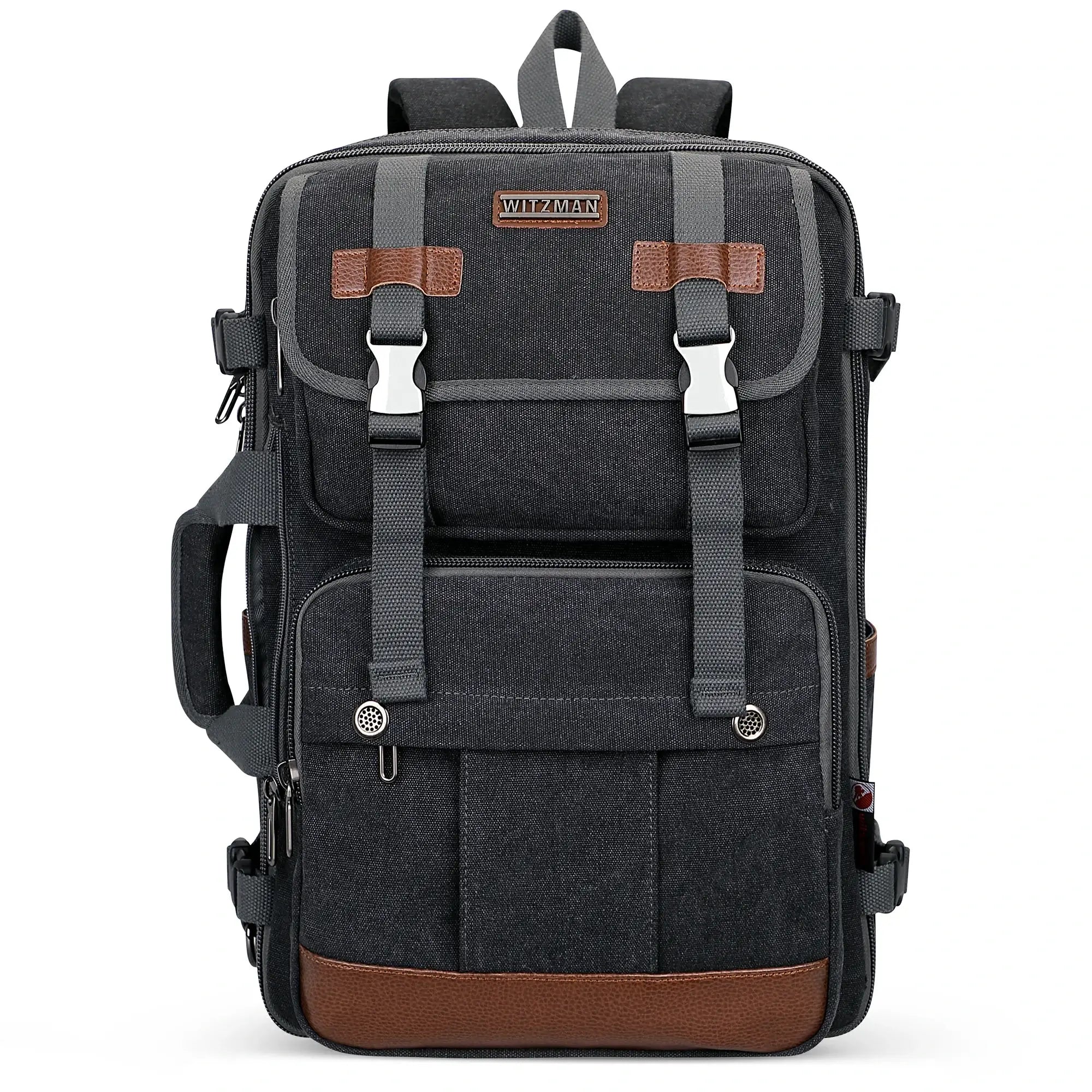 Canvas 3‑in‑1 Carry on Travel Backpack A6617-3