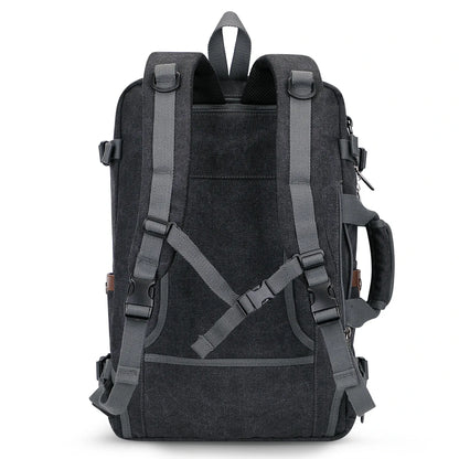 Canvas 3‑in‑1 Carry on Travel Backpack A6617-3