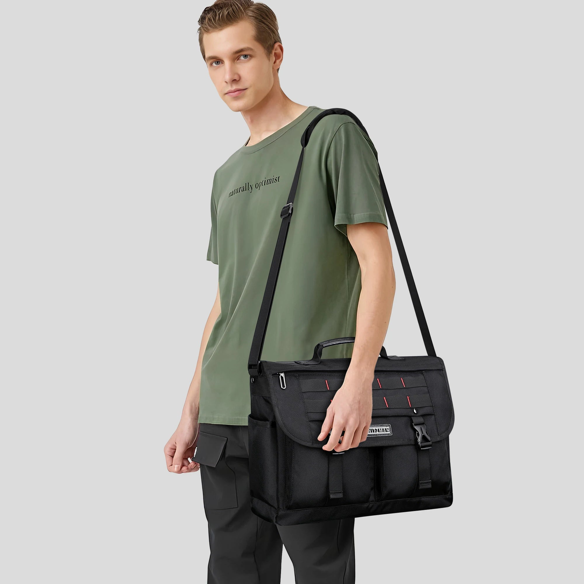 Messenger Bag Crossbody Large Lightweight Satchel Bag B701