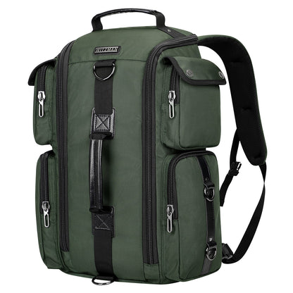 Army Green Nylon Backpack