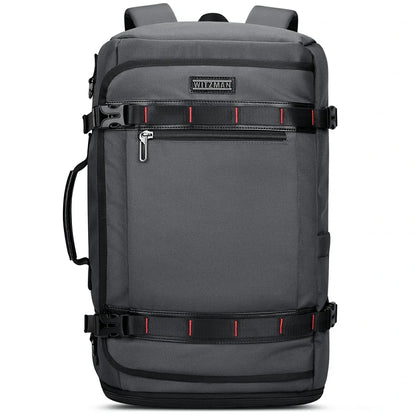 WITZMAN 35L sliver grey travel backpack for men nylon