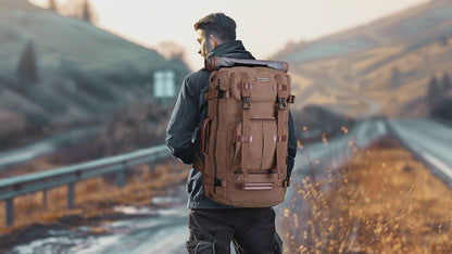 Zaino da viaggio in tela vintage per uomini A519-2