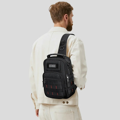 Men’s Nylon Sling Chest Bag Crossbody Casual Daily Bag B730